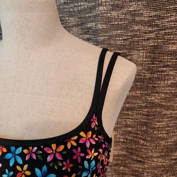 New Secretly Slender Skirted Swimsuit 1 piece New with Tags 14 Saint Johns Bay - Picture 3 of 8